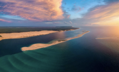 Regarder un coucher de soleil sur la Dune du Pilat